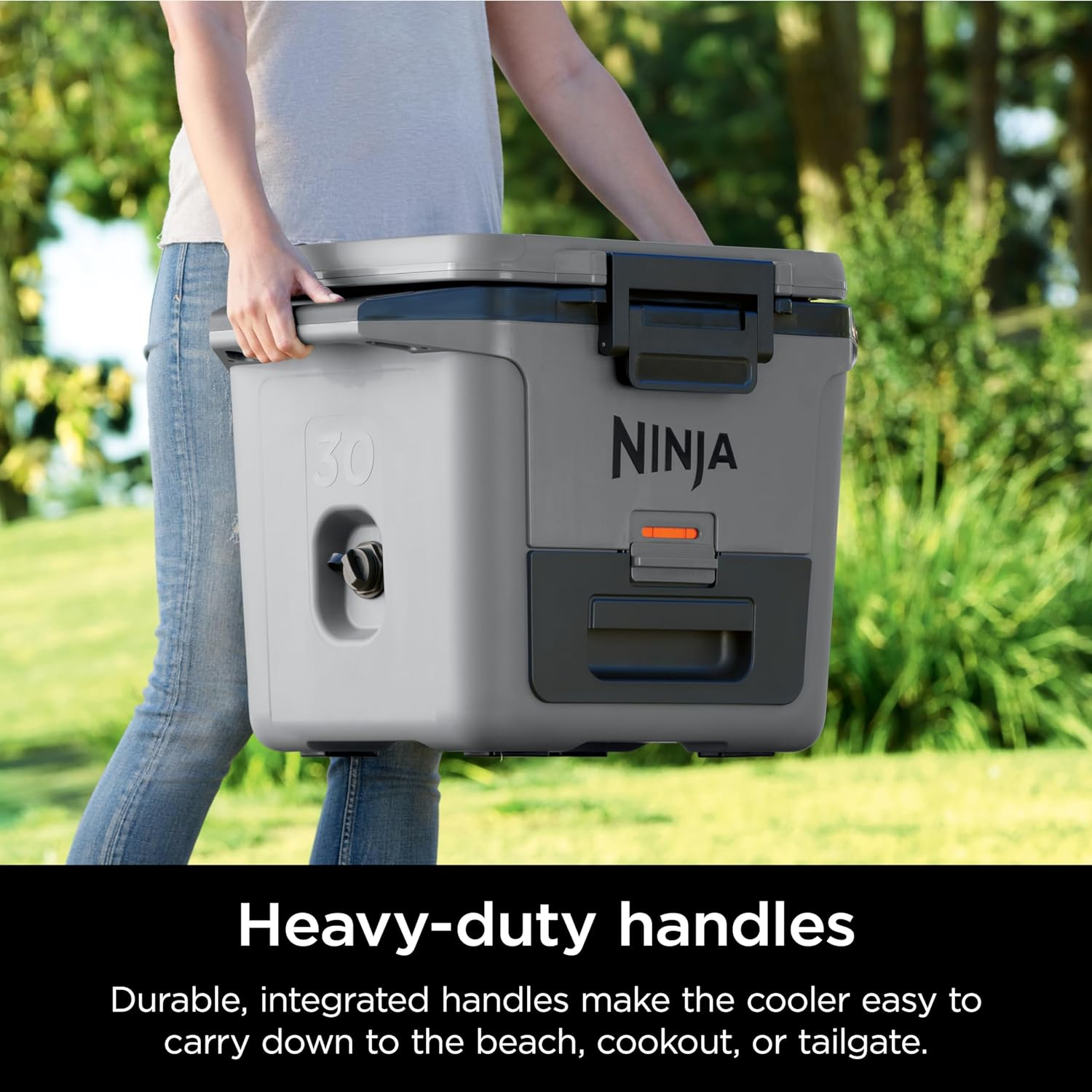 Ninja FB131GY Frostvault Hard Cooler with Dry Zone image number 6