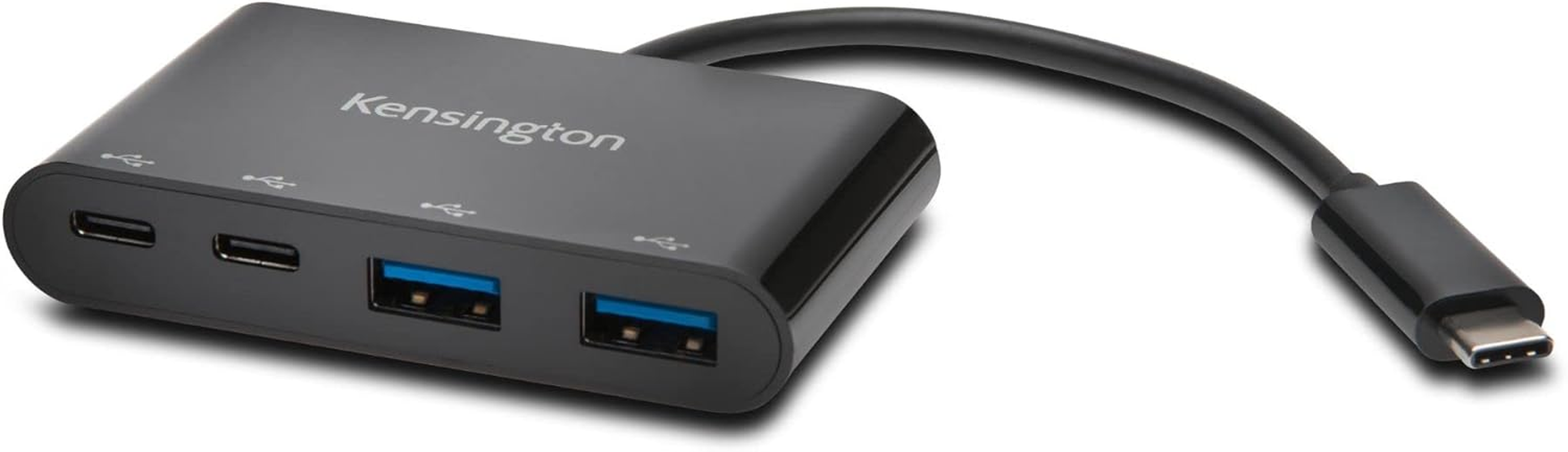 Kensington Ch1000 USB-C 4 Port Hub Black