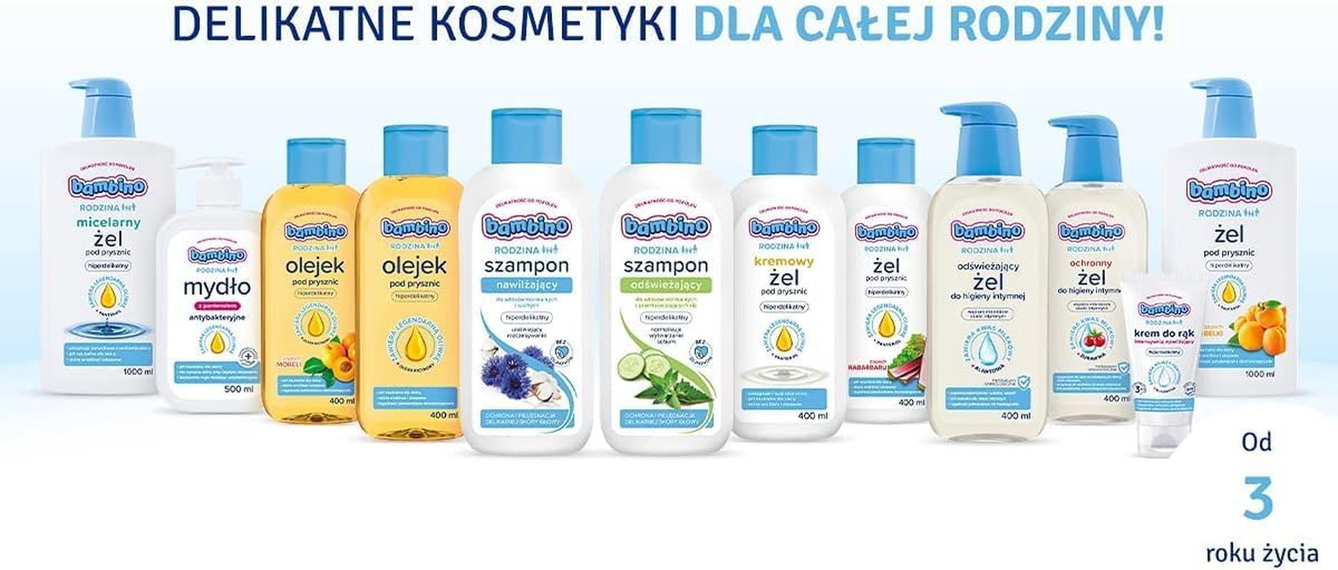 Bambino RODZINA Reinforcement Shampoo 400Ml