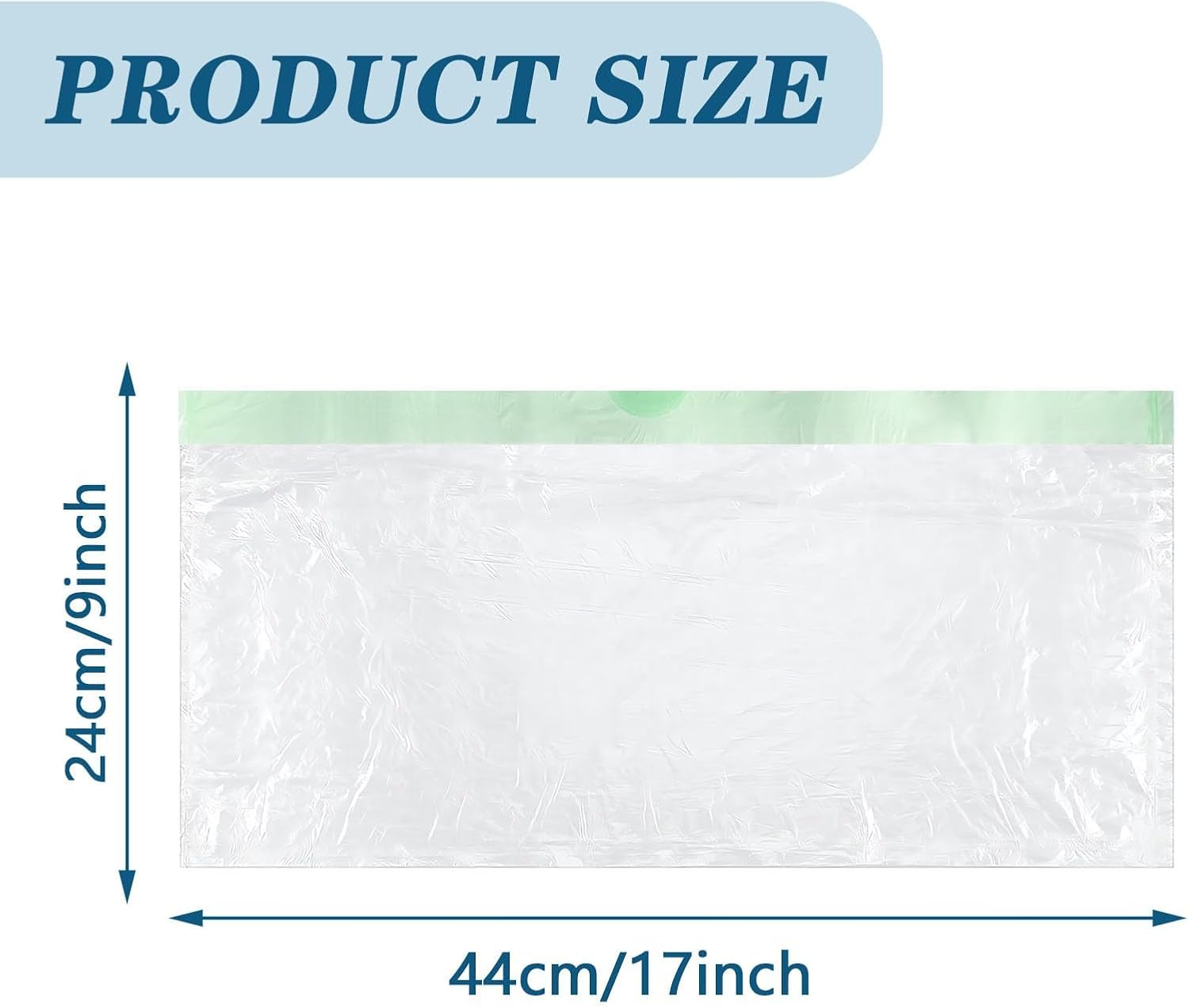 200 PCS Portable Potty Chair Liners with Drawstring,Disposable Training Toilet Seat Potty Bags for Kids Toddler Pet Outdoors 17.3X9.4 Inch Toilet Seat Cleaning Bag (200) image number 4