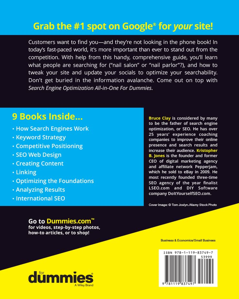 Search Engine Optimization All-In-One for Dummies