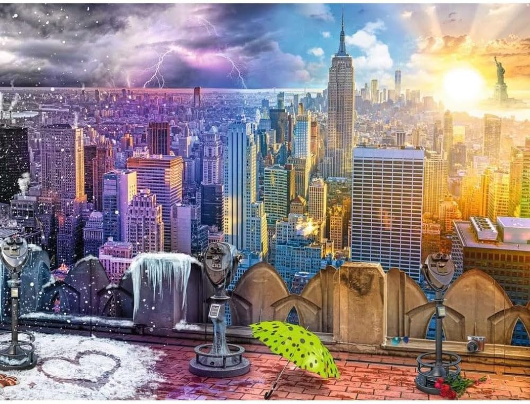 Ravensburger - Seasons of New York 1500P image number 2
