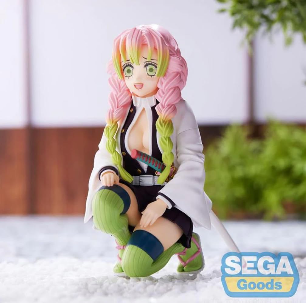 Sega - Demon Slayer: Kimetsu No Yaiba - Mitsuri Kanroji - Hashira Meeting PM Perching Statue