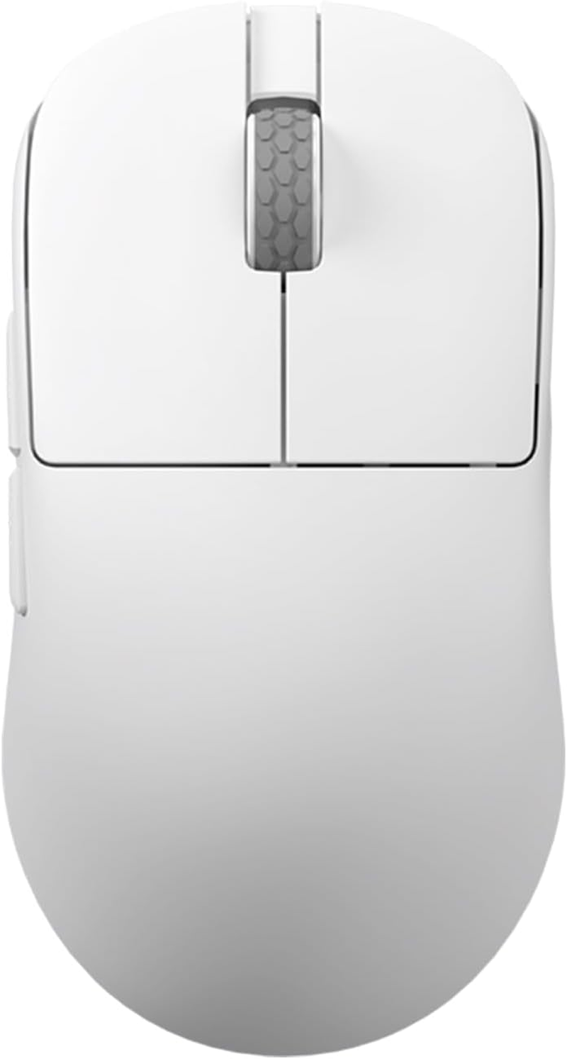 MOTOSPEED X6 Wireless Gaming Mouse,Two-Mode 8K/USB-C Mouse up to 26000DPI,PAW3395 Optical Sensor Lightweight 46G,5 Programmable Button,500Mah Battery Life,Computer Mouse for Laptop,Pc,Mac(White) image number 1