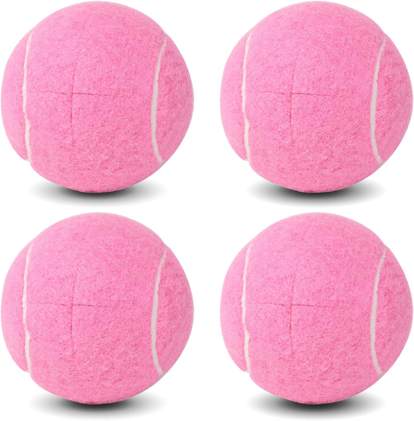 Walker Tennis Balls Precut Tennis Balls for Walkers 4PCS Walkers Legs Universal Precut Glide Balls, Heavy Duty Long Lasting Felt Pad Glide Coverings for Furniture Legs and Floor Protection