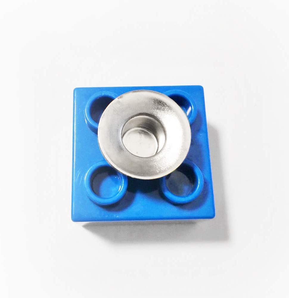 Metal Candle Cups with round Flat Base - Use with Menorah Candelabra - Prevents from Wax Dripping - Candle Holders Perfect for Lamp or Candle Making Projects - Silver, 6/16" Opening (90 Pieces) image number 5