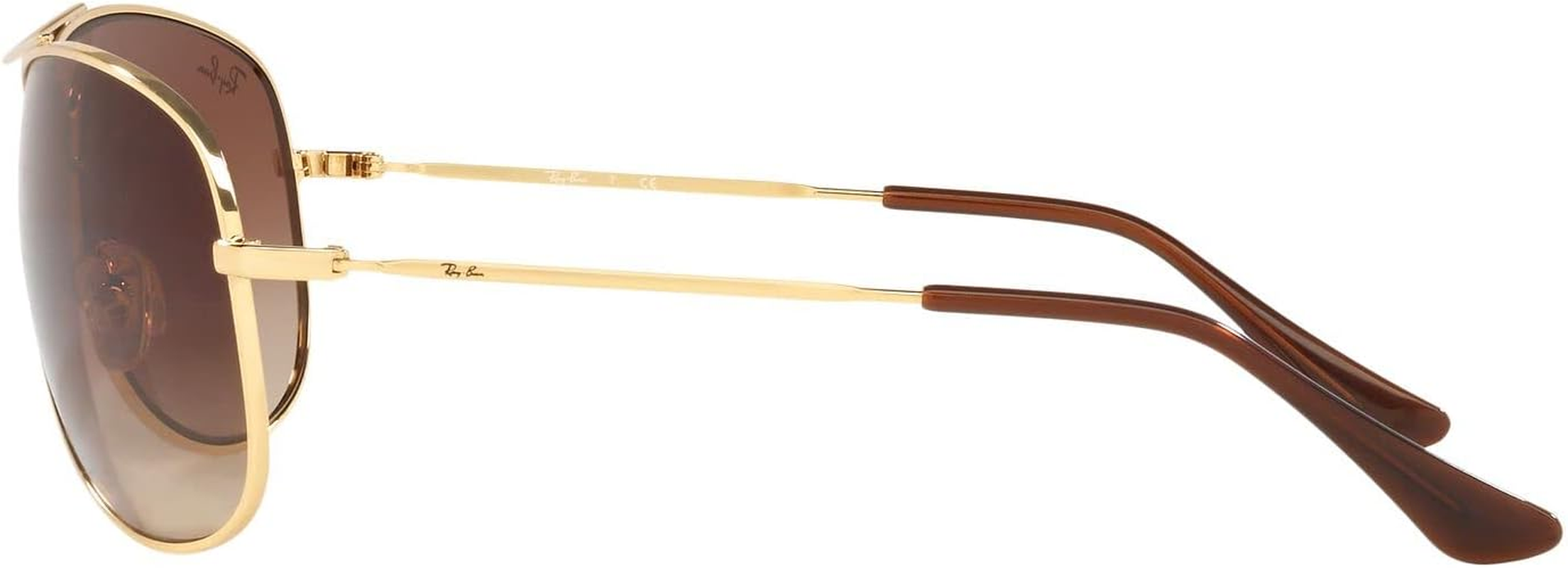 RAY-BAN Non Polarised Sunglasses, 0RB3293, Rose Gold & Brown Gradient Dark Brown, 63Mm image number 2