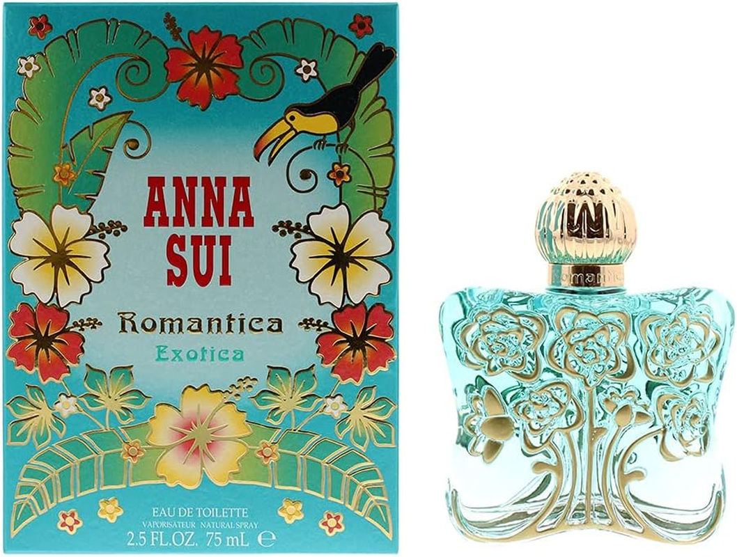 ANNA SUI Romantica Exotica Eau De Toilette Spray 2.5 Oz. image number 4