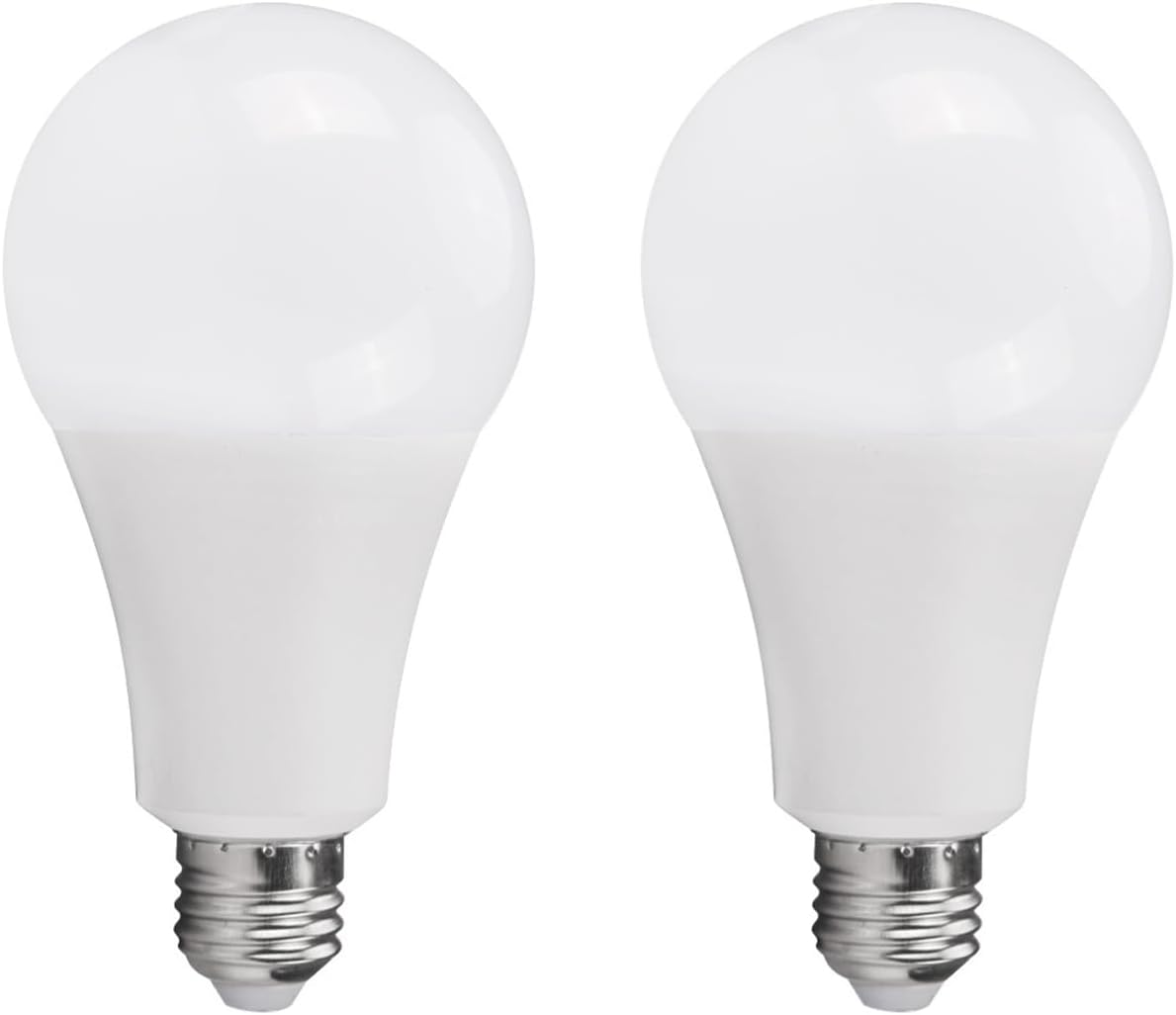 12V Low Voltage LED Light Bulb 9W 900Lm AC/DC12-85 Volt E27 Base 40-60 Watt Equivalent, Landscape Bulbs, 12V 24V Battery Power System off Grid Solar Camping Lighting, 2 Pack (Warm White)