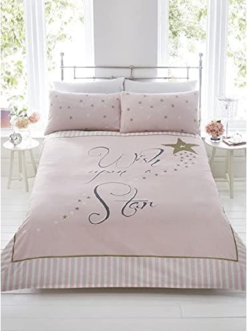 Rapport Home Wish upon a Star Pink King Bedding Set - Dreamy and Cozy Comfort for Your Bedroom