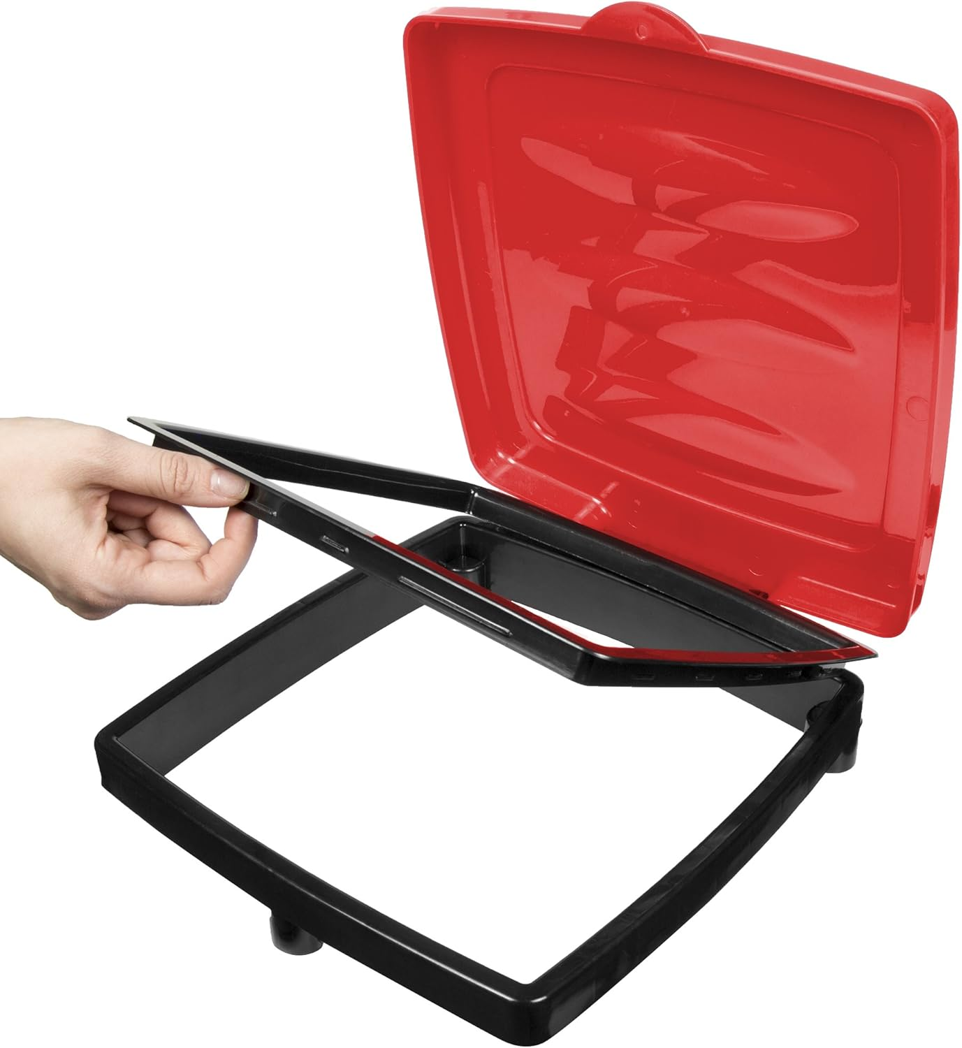 Portable Trash Bag Holder-Collapsible Trashcan for Garbage-Indoor/Outdoor Use Ideal for Camping Recycling and More by Wakeman image number 3