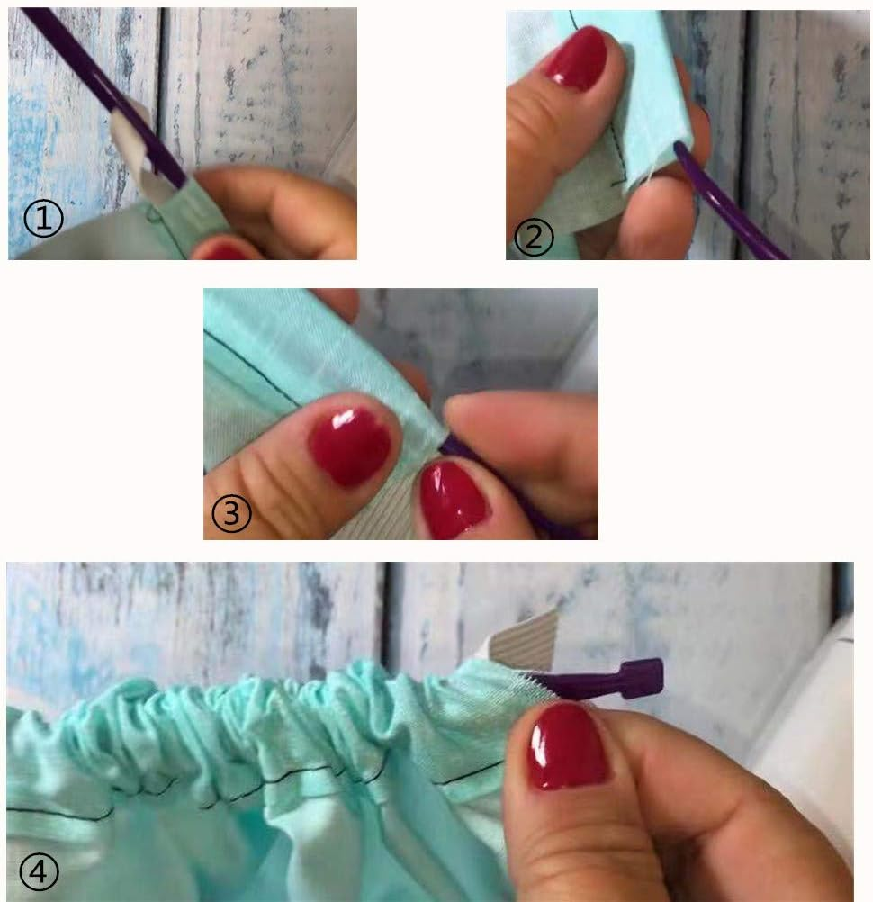 That Purple Thang Sewing Tools 5Pcs for Sewing Craft Projects Use Thread Rubber Band Tools by Windman - Colorful Pack image number 3