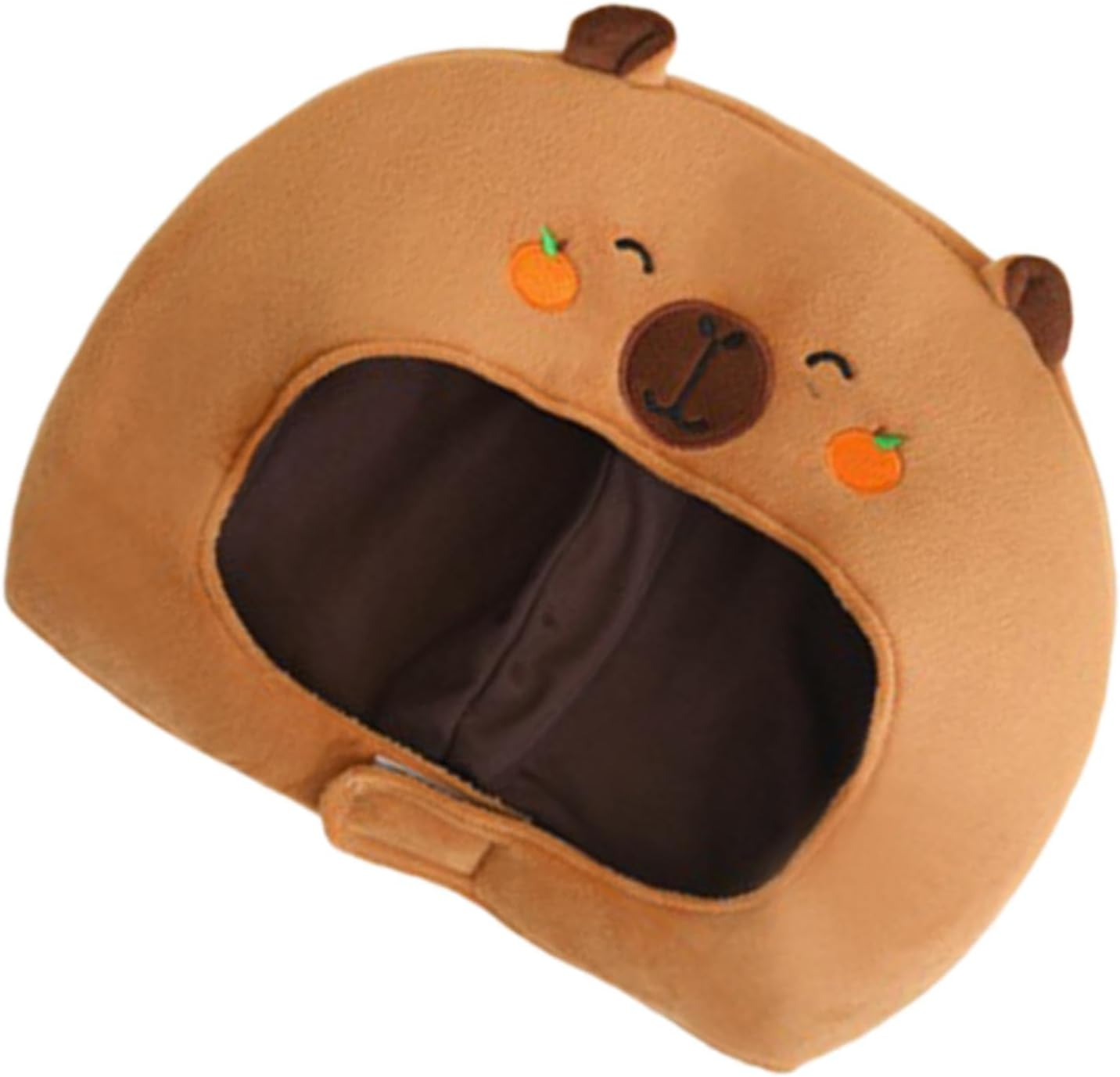 Kowaku Plush Headgear Hat Props Capybara Headdress for Stage, Performances Nightclubs image number 5