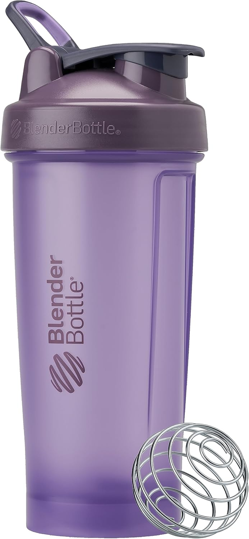 Blenderbottle Classic V2 Shaker Bottle Perfect for Protein Shakes and Pre Workout, 20Oz, Full Color Purple