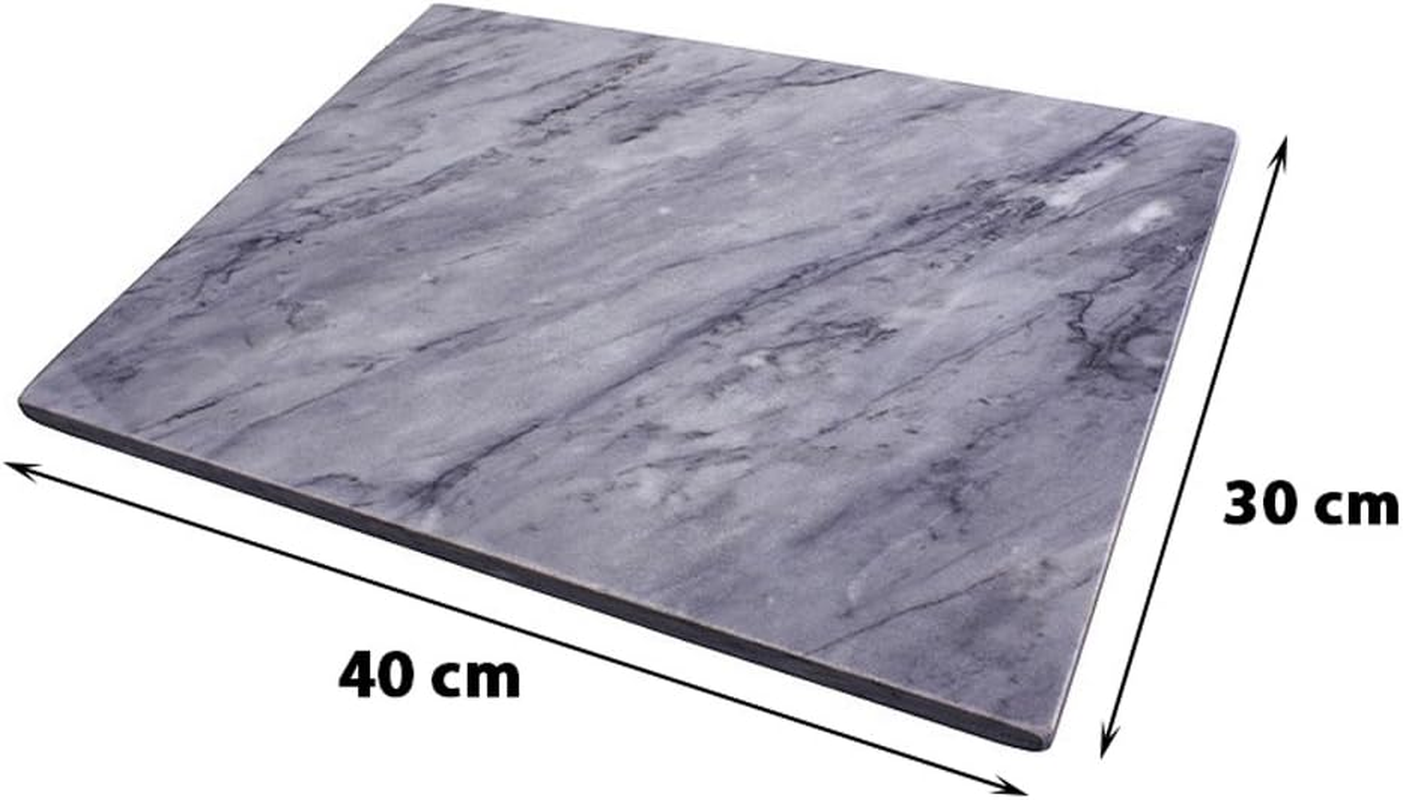 Cutting Board Large Marble for Cheese and Pastry 40 X 30 Cm image number 1