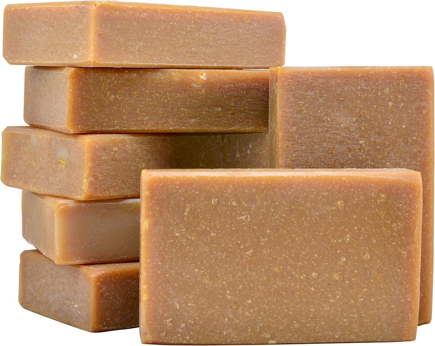 SIMPLICI Goats Milk & Honey Bar Soap Bulk Box (7 Bars). PALM OIL FREE