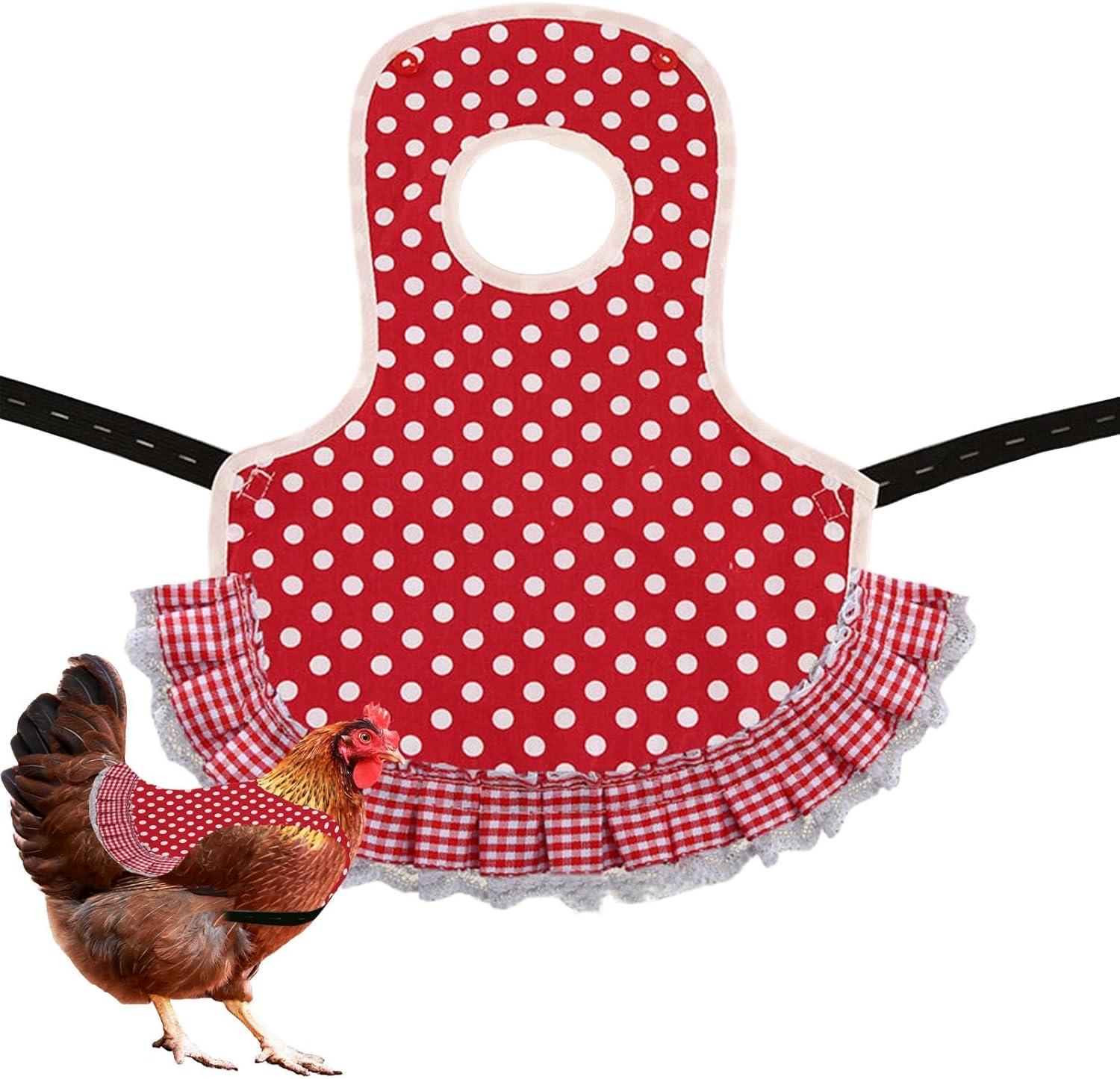 Chicken Saddle Hens, Poultry Feather Protector, Hen Wing Protector, Hen Feather Fixer, Chicken Vest Clothing, Poultry Protector Jacket, Feather Protective Jacket, Chicken Wing Back, Hen Apron Protecto image number 1