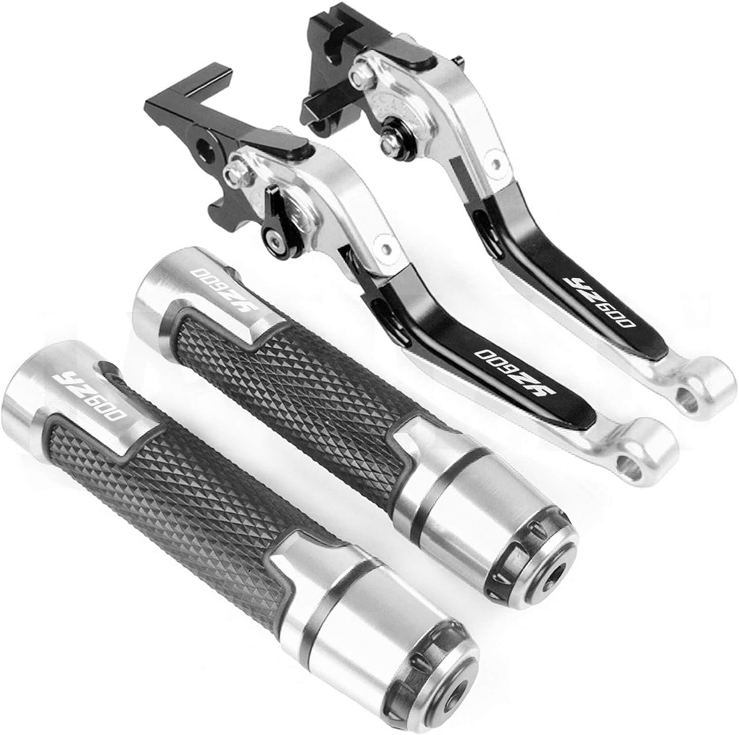 Motorbike Brake Clutch Lever for Ya-M&Aha Thundercat Yzf600R 1995-2008 2007 2006 2005 2004 2003 2002 2001 2000 Motorcycle Brake Clutch Lever Handle Grips (Color : 17) image number 4