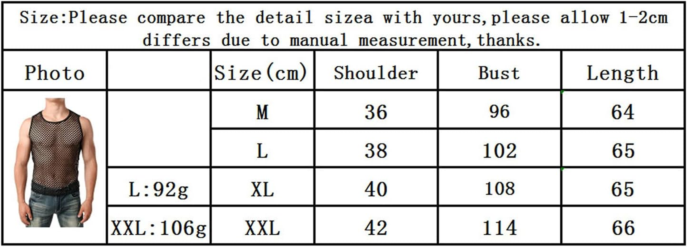 Men'S Mesh Sleeveless Vest See through Fishnet Muscle Vest Underwear Crewneck Hollow Out Tank Workout Casual Tee Tops