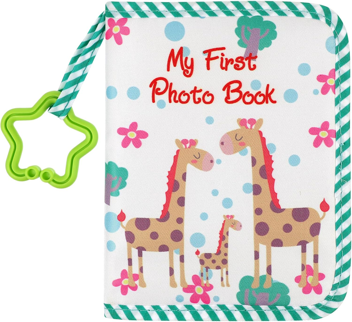 SHINEOFI Baby Photo Album Baby&lsquo;S My First Photo Book Cartoon Animal Cover Baby Cloth Album for Babies Newborns Toddlers Photography Album Party Favors image number 5