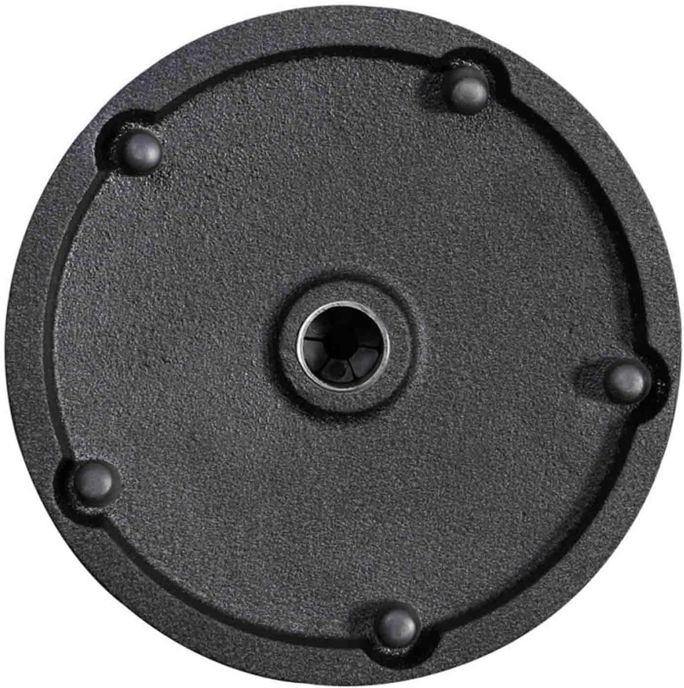 On-Stage DS7200C Adjustable Desktop Microphone Stand, Chrome - Black And Chrome image number 3