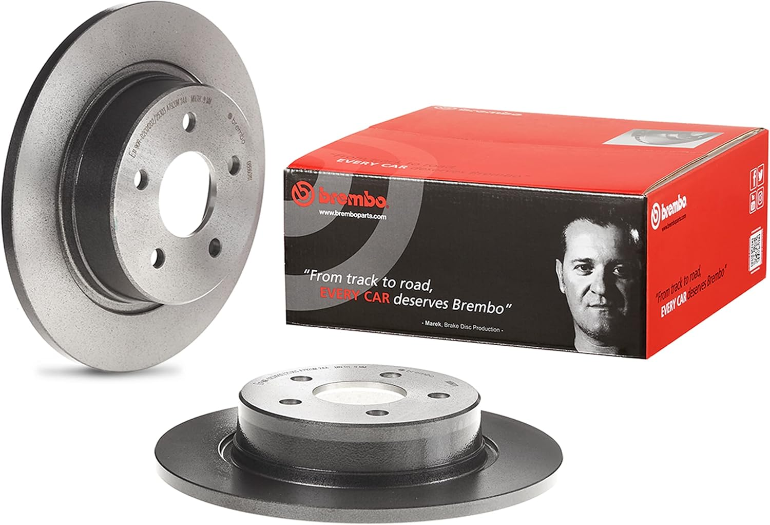 Brembo 08.B439.11 Brake Disc Rotors image number 5