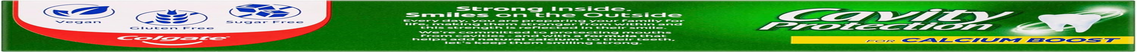 Colgate Cavity Protection Toothpaste, 180G, Cool Mint Flavour, for Calcium Boost image number 2