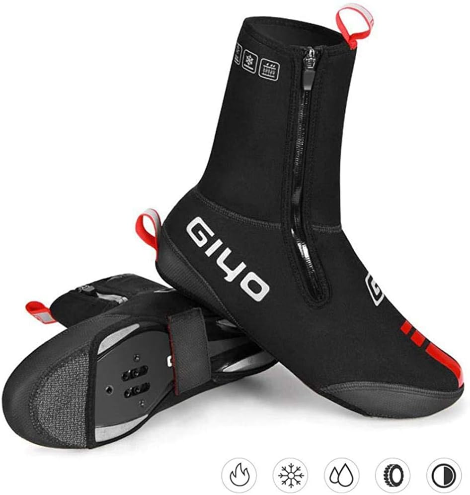 GIYO Cycling Shoes Covers, S-XXXL Neoprene Waterproof and Winterproof Bike Cycling Overshoes for Men Women Road Mountain Bike Booties&hellip; image number 2