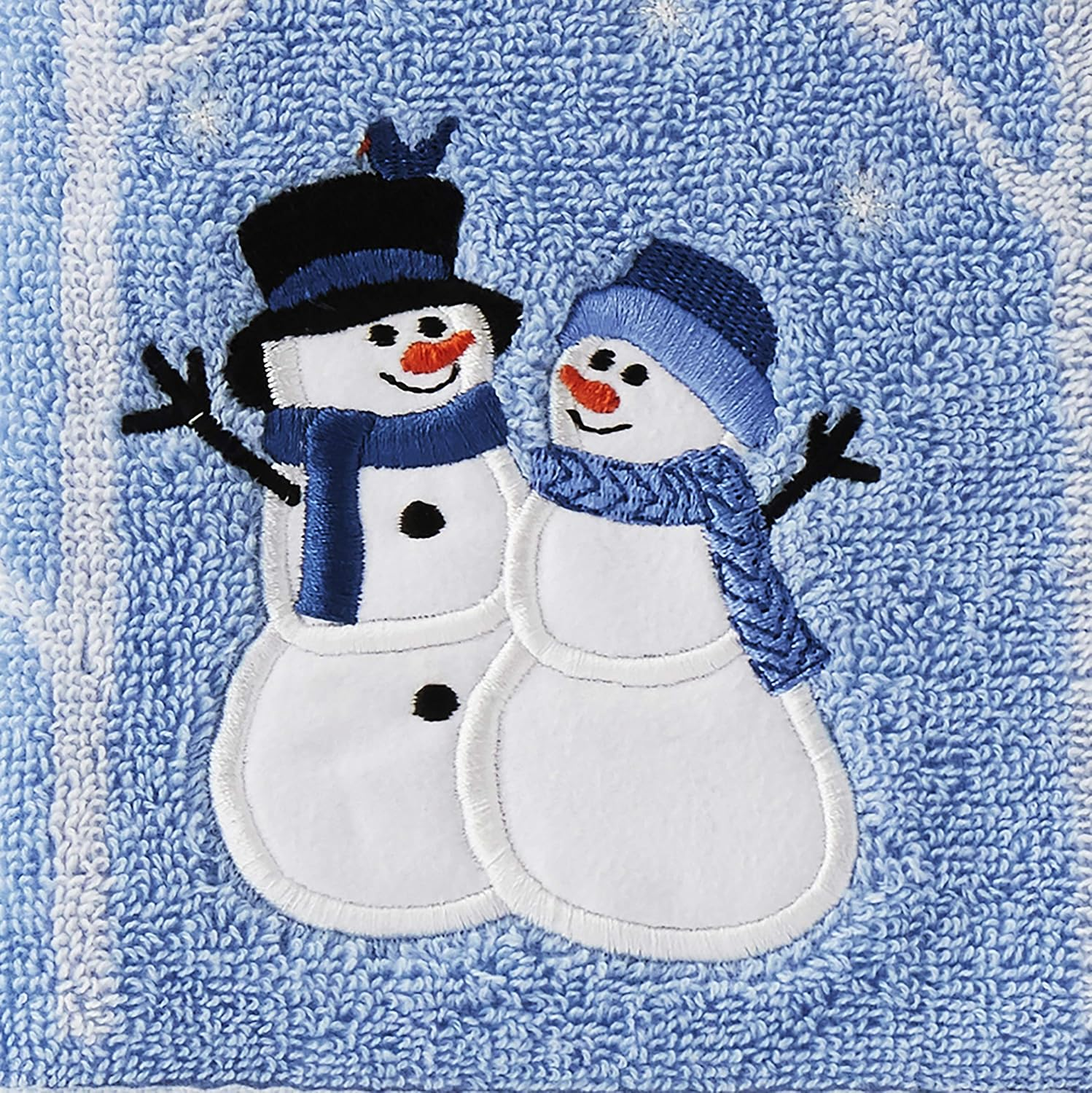 SKL Home by Saturday Knight Ltd. Winter Friends Hand Towel, Blue image number 1