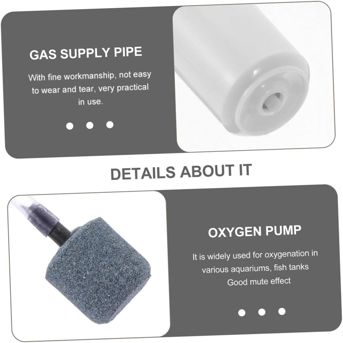 COHEALI 2 Sets Rechargeable Fish Tank Oxygen Pump Quiet USB Aquarium Air Pump with Low Power Consumption High-Grade Plastic Energy-Saving Aerator for Home and Professional Use Random Color image number 1