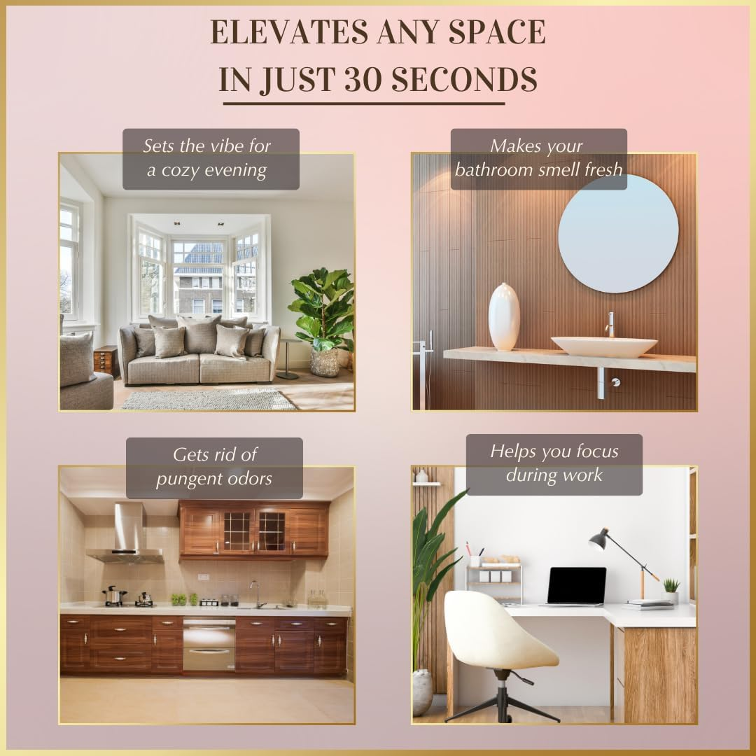 Dukhni Tree of Life Oil Burner | Brass Burner with Candle | Use This Diffuser with Essential Oil & Diffuser Oils | Relax with Home Aromatherapy for Stress Relief, Meditation and Home Fragrance image number 3