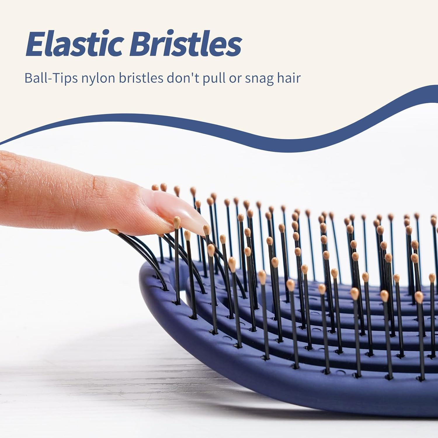 SHINLEA Spiral Hair Brush, Quick Drying Hair Brush without Pulling with Ventilation Opening for Wet and Dry Hair, Massage Hair Brush with Flexible, Soft Bristles for Women, Men, Children image number 1