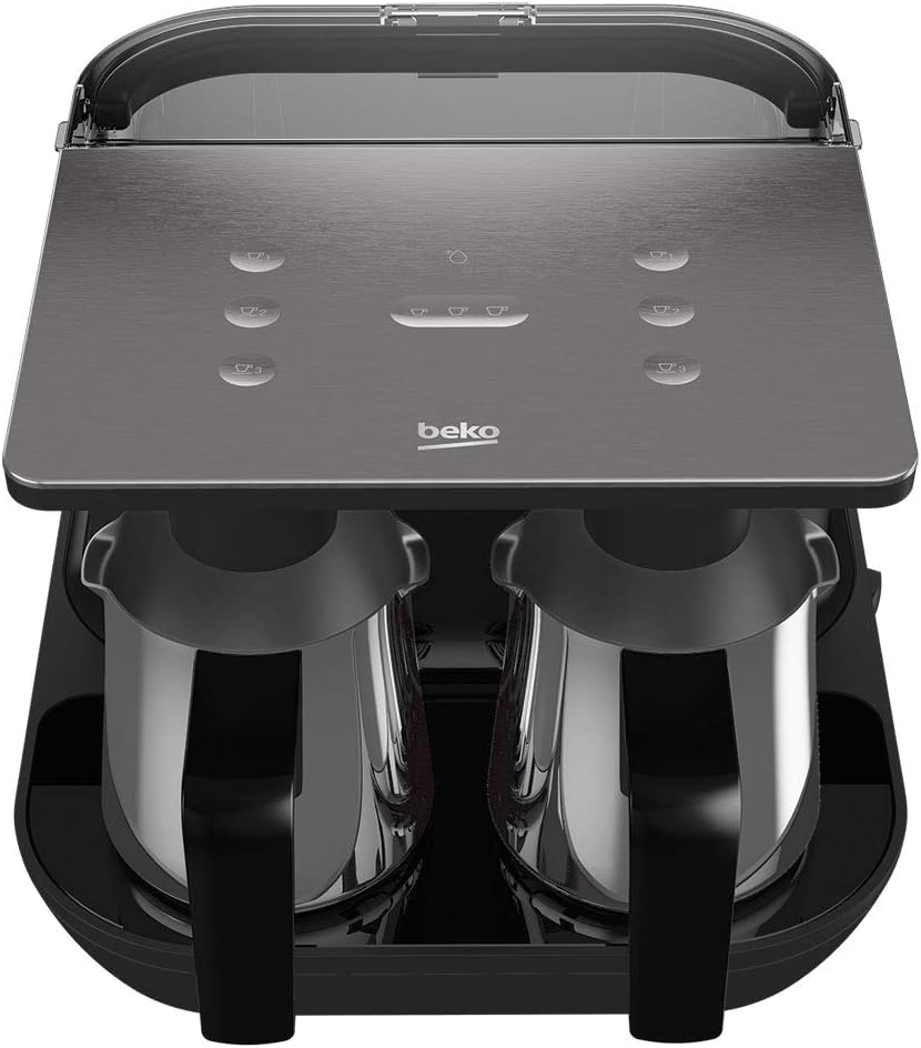 BEKO Arcelik Telve/Turkish/Greek/Lebanese Coffee Maker/Machine, Stainless/Black (TKM8961 A) image number 4