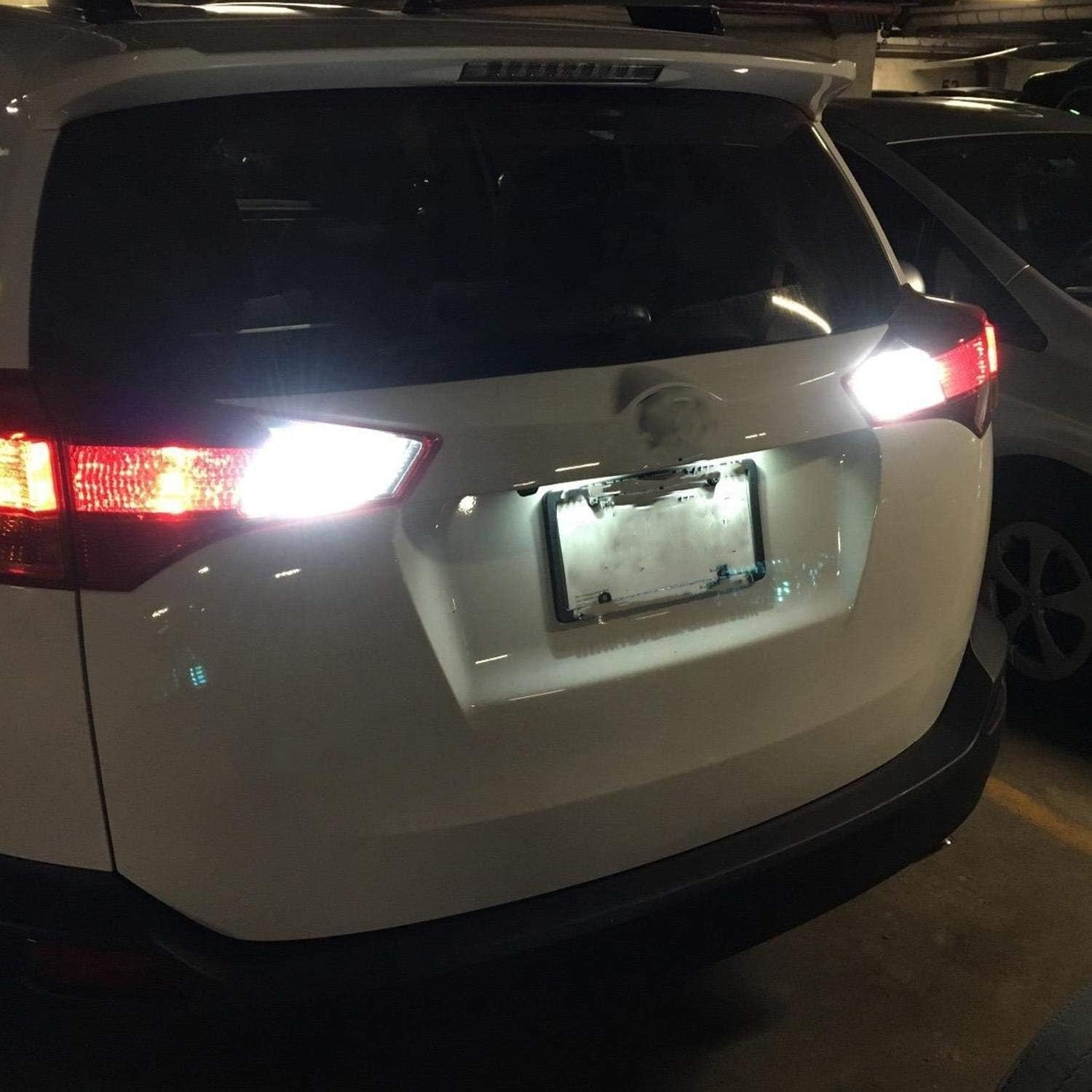 HOCOLO 3157 3156 3357A 3457A 3047 6000K Xenon White Ultra Bright Car LED Light Bulbs-Backup Reverse Turn Signal Switchback Tail Brake Lamp Projector(2Pcs 3157 3057 3155 3357 3457 4057 4114 4157 3056)