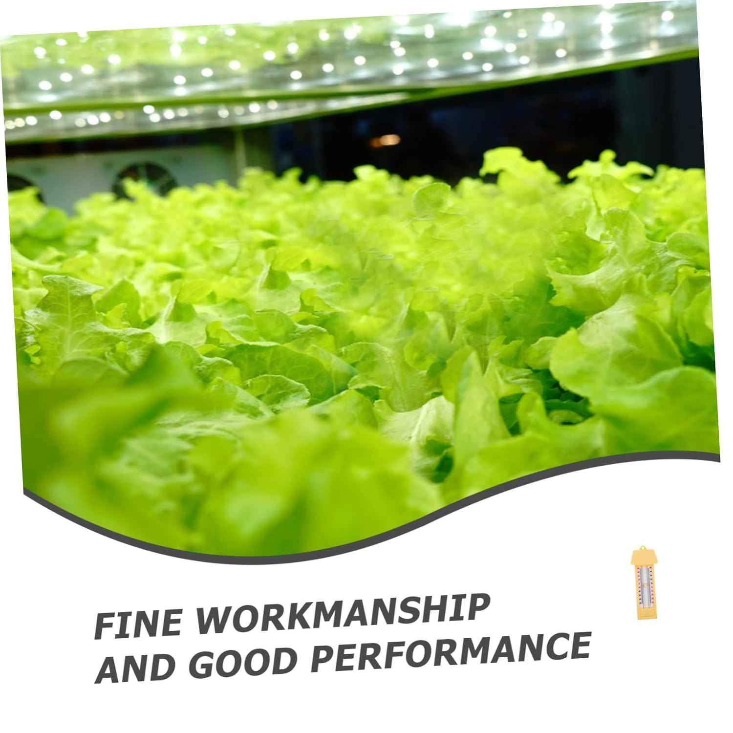 ULTECHNOVO Garden Thermometer Outdoor for Greenhouse Accurate Weather Temperature Thermometer Minimum Maximum Features Wall Hanging Indoor Outdoor Use image number 3