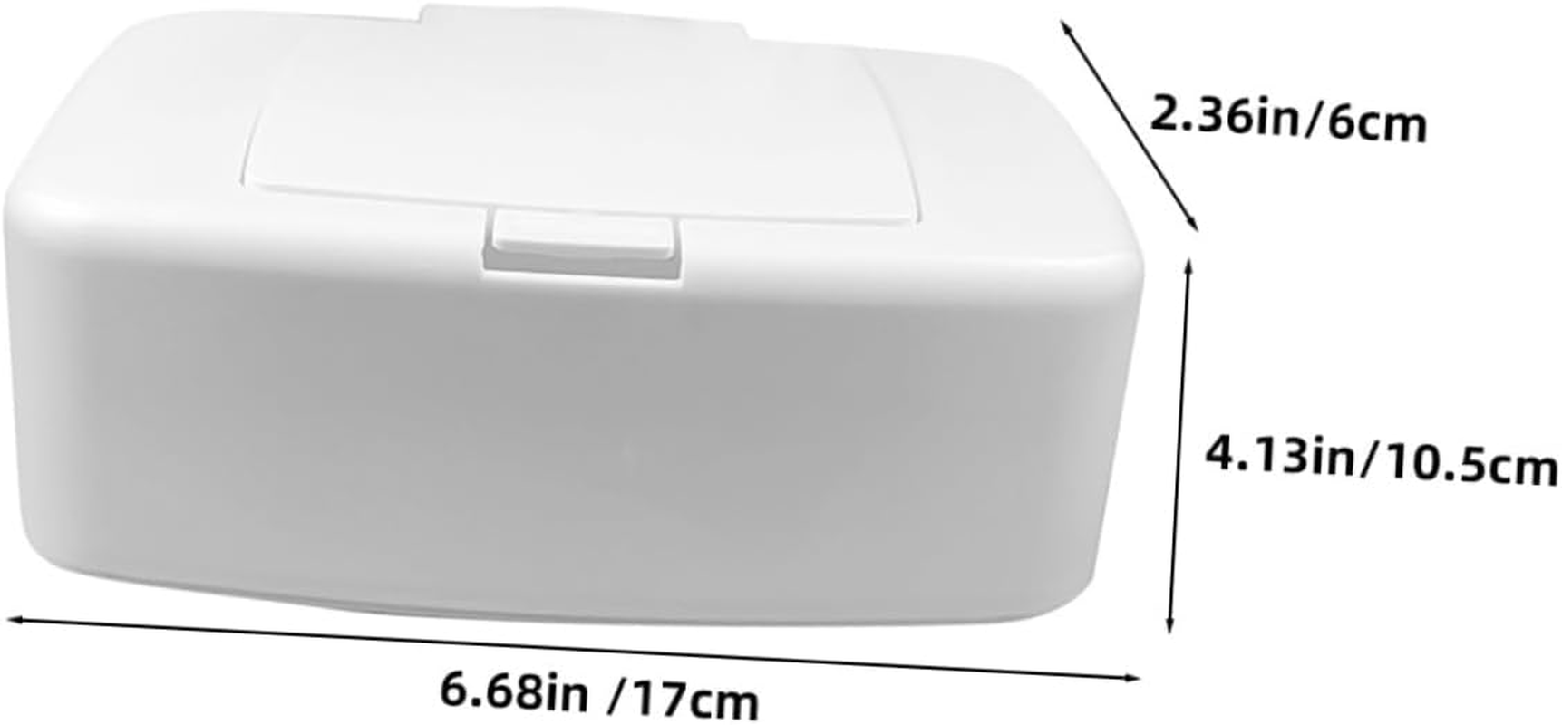 3Pcs Tissue Container Wipe Dispenser Box for Living Room Office Nursery Simple Design Easy to Use Keeps Wipes Clean and Organized