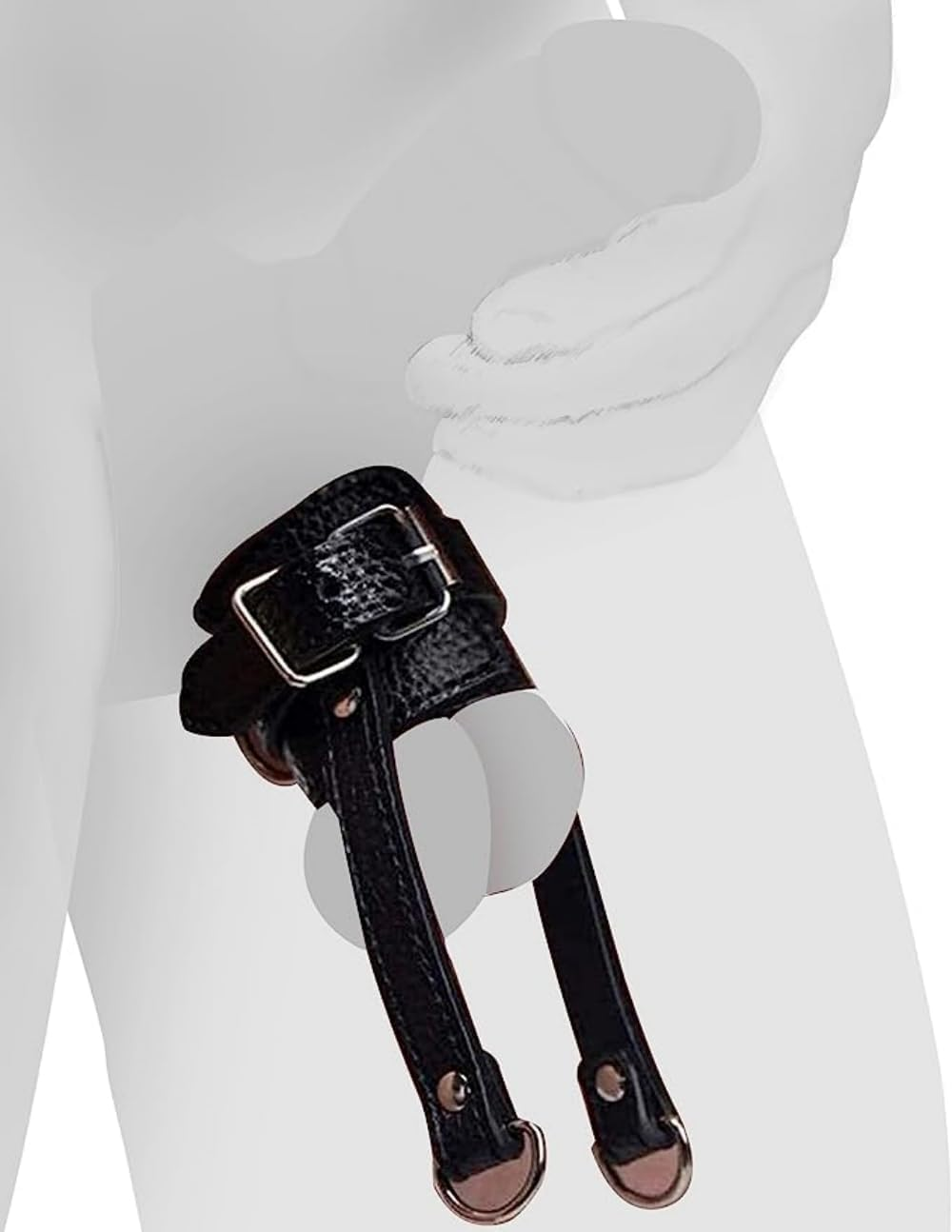 Testicle Bondage Rope Sex Restraints for Man Adult Sex Toy Sexual Stimulation Device Chains Sex BDSM Rope Sex Toys for Sensual Play and Intimate Exploration image number 1