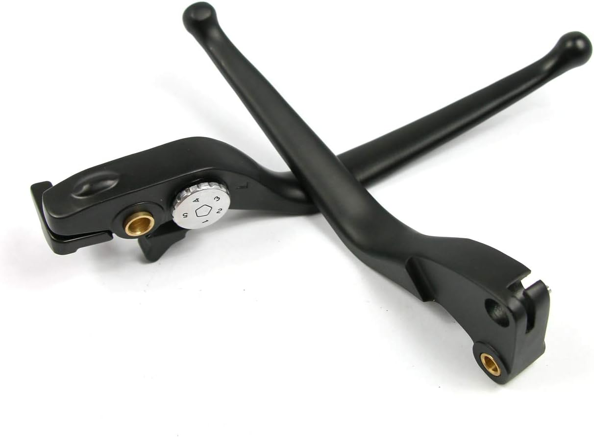 COPART Aluminum Brake Clutch Levers Set for Victory Highball/Kingpin Boardwalk All Options Victory Vegas 8 Ball/Vegas Low - Black