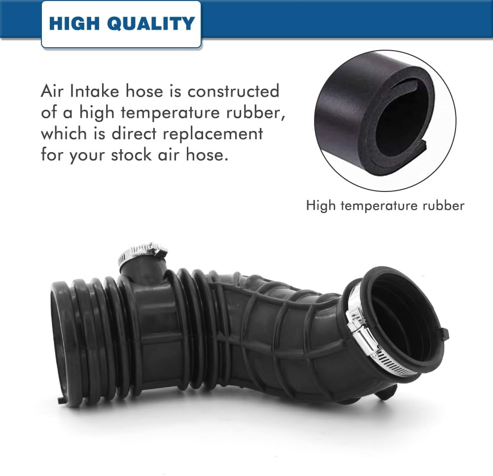 Air Intake Hose Compatible with Honda Accord 2003 2004 2005 2006, 2007 2.4L 17228 RAA A00 17228RAAA00 696-739 image number 5
