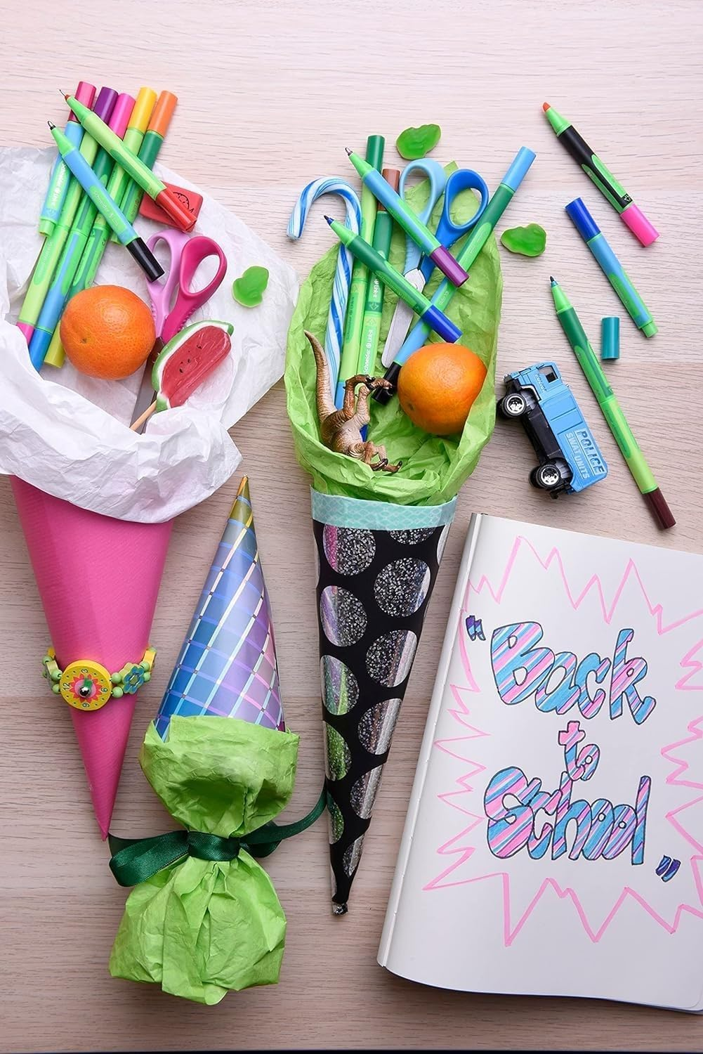 Schneider Link-It Fineliner with Stand-Up Case, 0.4Mm, 16 Pieces, Assorted Colors (191292) image number 5