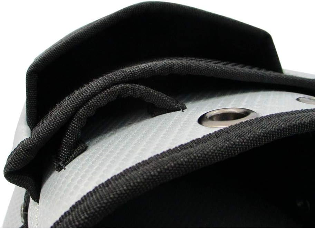 Kozuchi WT-12SV Worktime Waist Bag, 3 Tiers, Silver