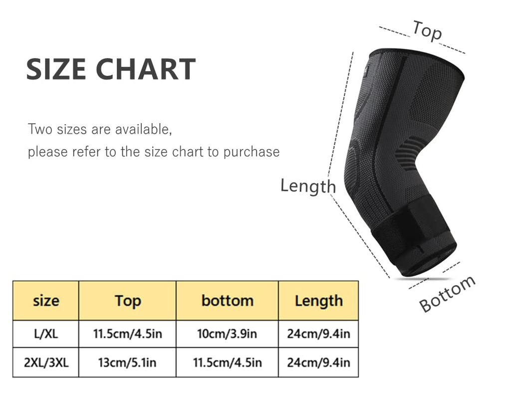 Elbow Compression Sleeve Elbow Brace for Tendonitis and Tennis Elbow image number 5