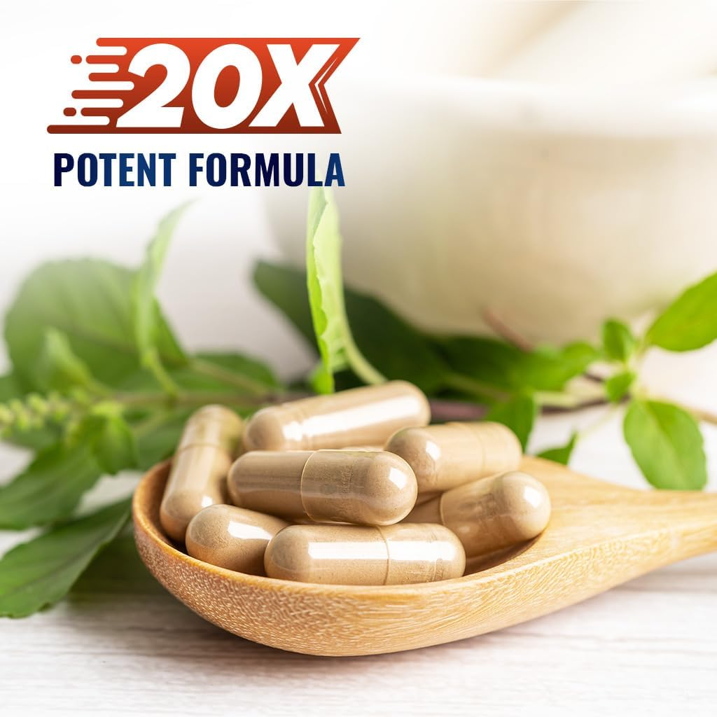 Vitamatic Valerian Root 5000 Mg Equivalent per Capsule - 240 Capsules - 20X Concentrated Extract from 20:1 250Mg - Herbal Sleep Aid image number 2