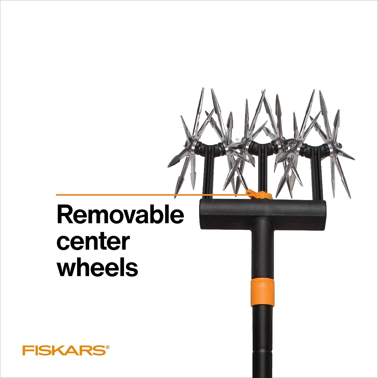 Fiskars 40 to 60-Inch Telescoping Rotary Cultivator, 16Oz image number 5