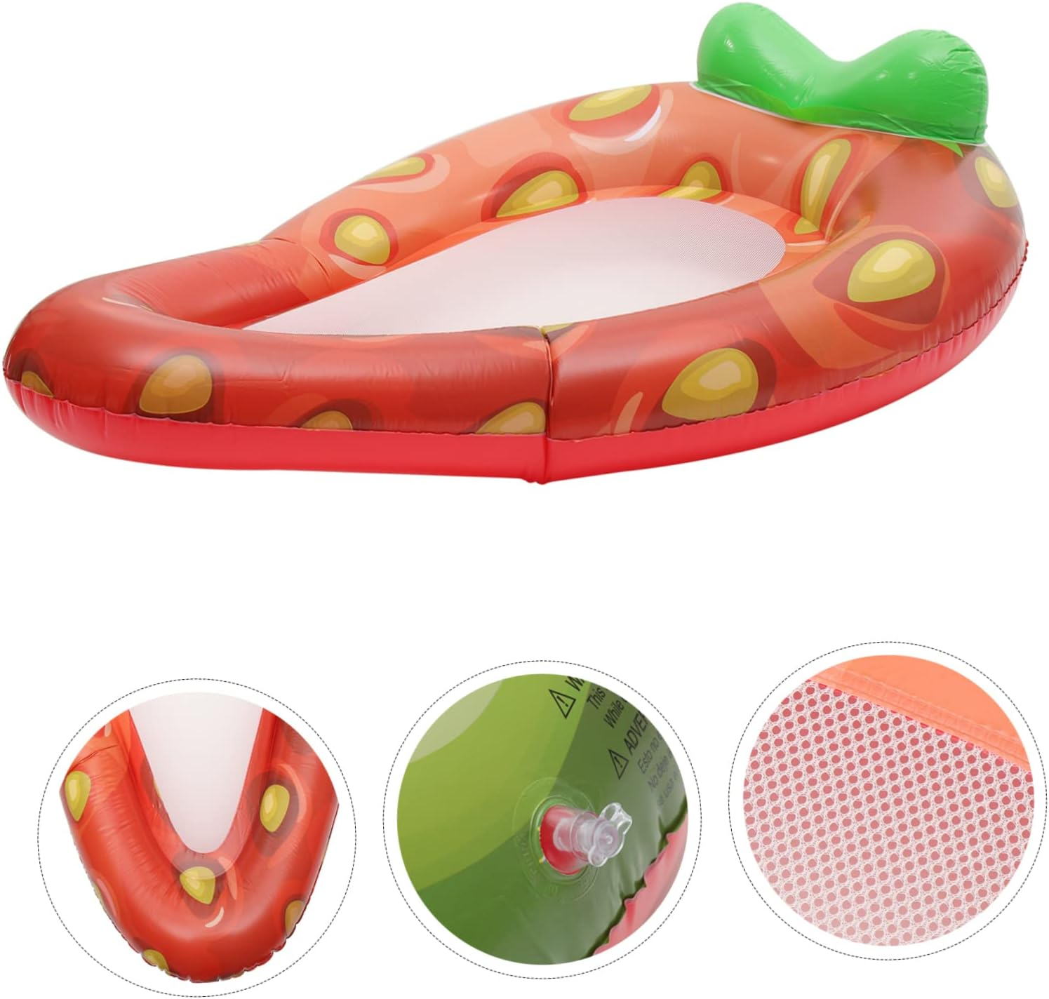 Family Lounger Pool Float Inflatable Water Recliner PVC Material Pool Toys for Adults