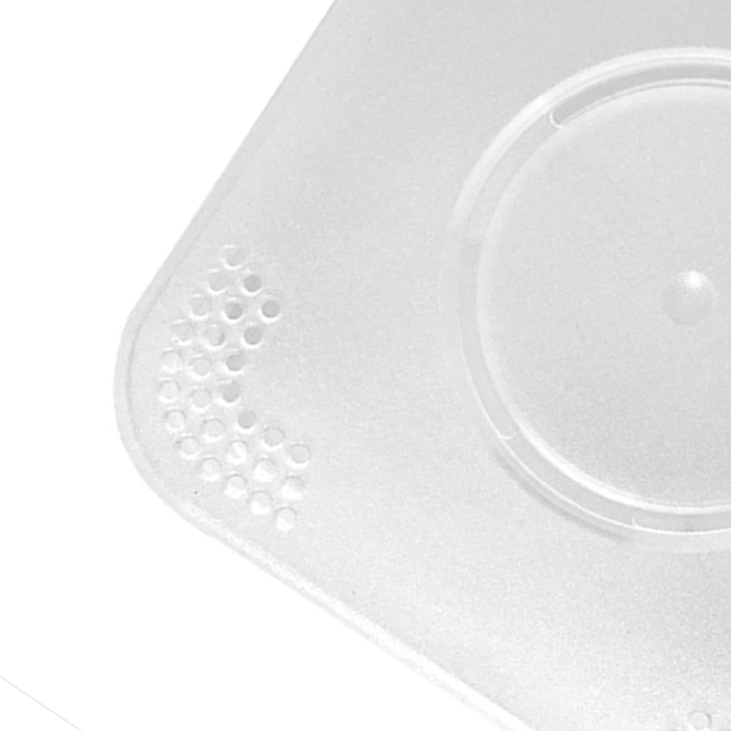 Makeup Puff Storage Box Portable Fashionable Breathable Container Case for Women Home Travel (Matte White) image number 2