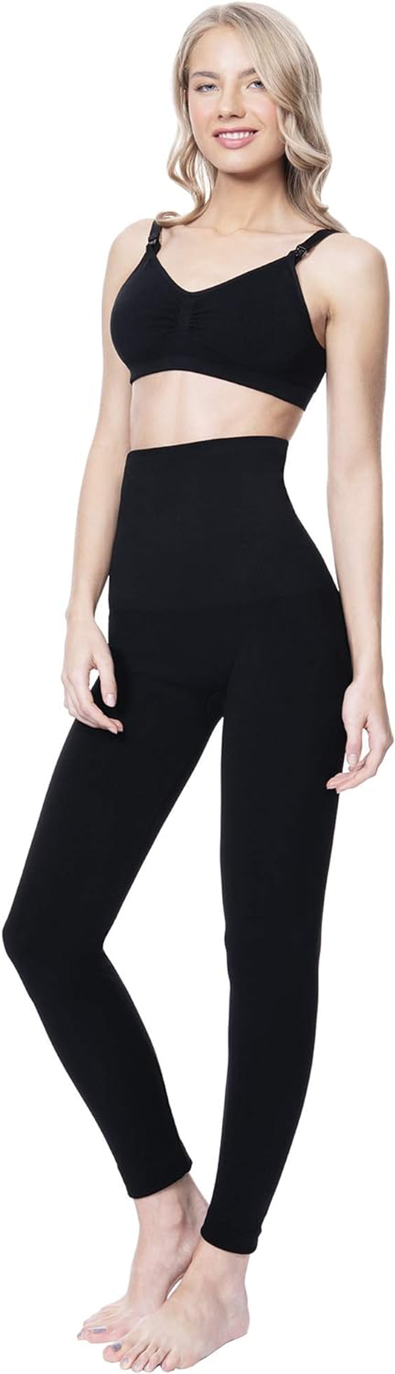 High Waist Tummy Compression Control Slimming Leggings