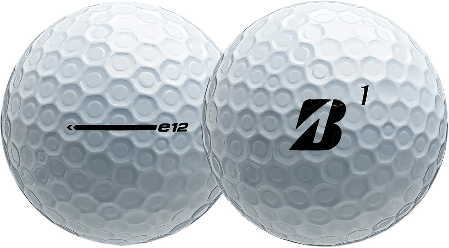 2023 Bridgestone Golf E12 Contact Golf Balls, White - White image number 2