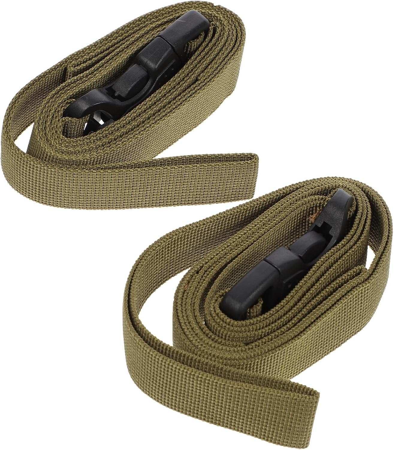 Travel Luggage Straps 2Pcs Polypropylene Bundling Strap with Dual Lock Buckle Outdoor Useful Lashing Tie for Suitcases and Camping Gear image number 5