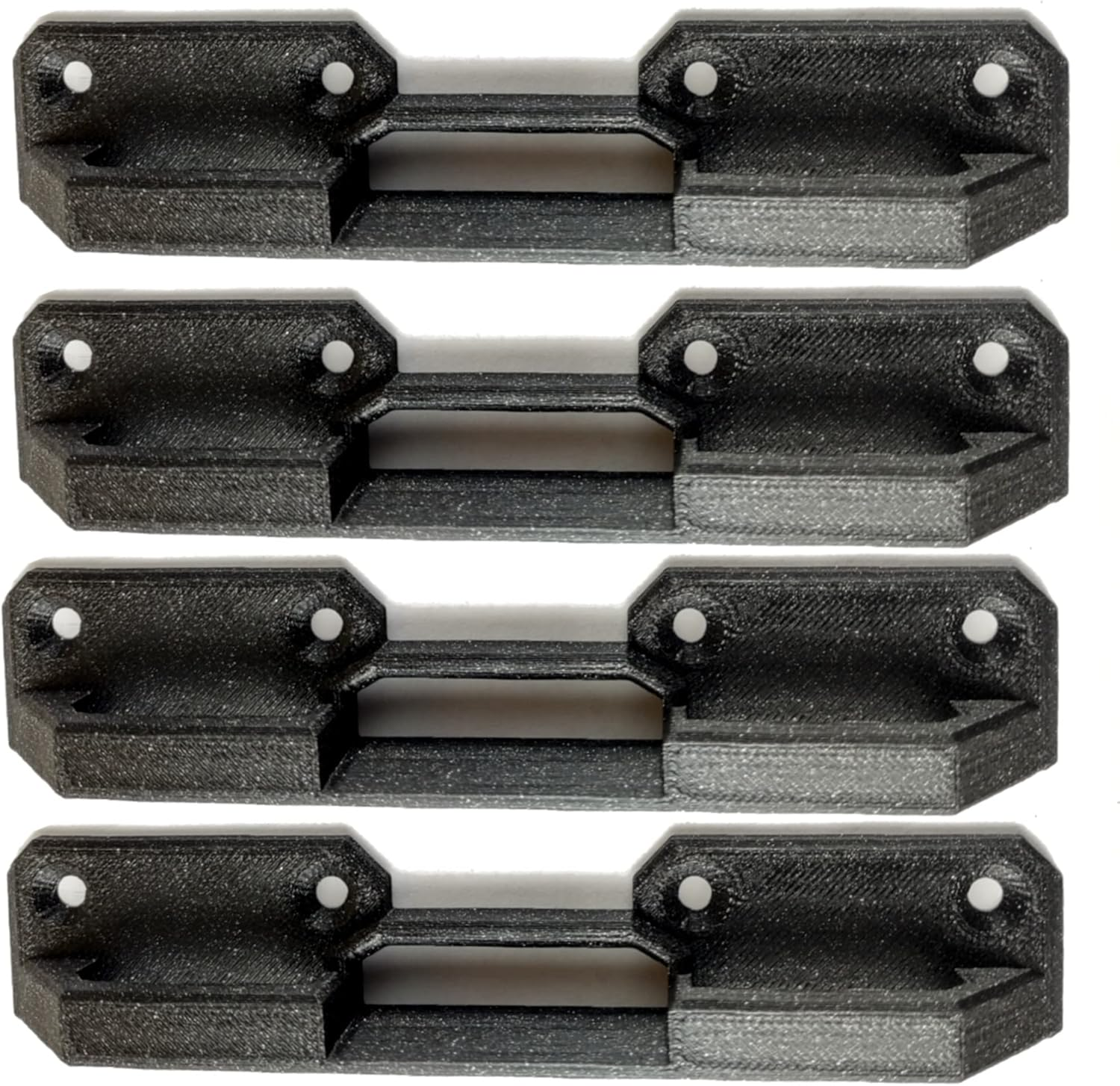 ULROAD 4 X Holders for L-Boxx Bosch Sortimo L-Safe Safety Fixing Brackets for Screwing on | for All Bosch L Boxx Tool Box Rolling Board Trolley DIY Assembly Accessories